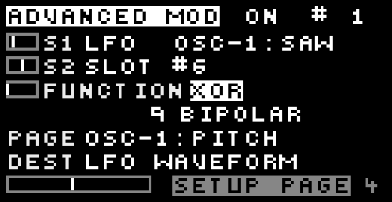 new advanced modulation binary functions