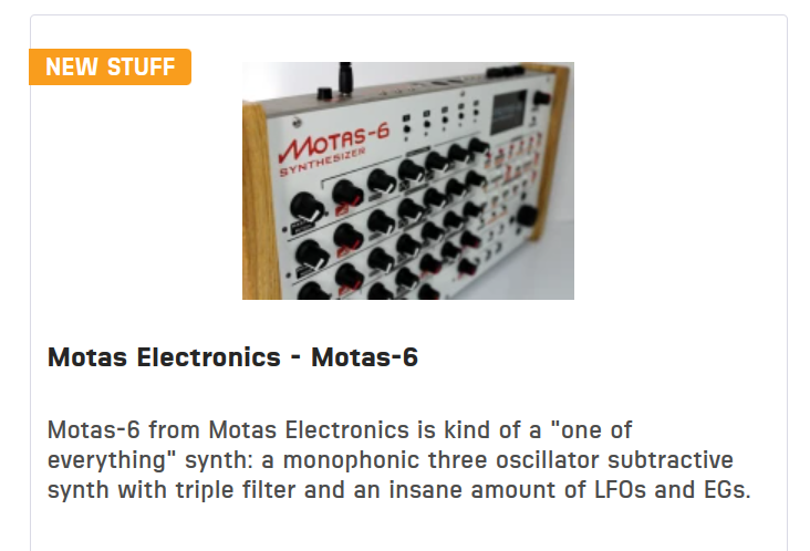 Motas-6 on sale
