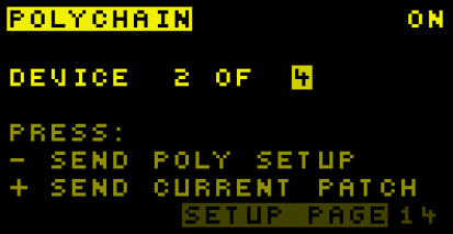 New polychain mode