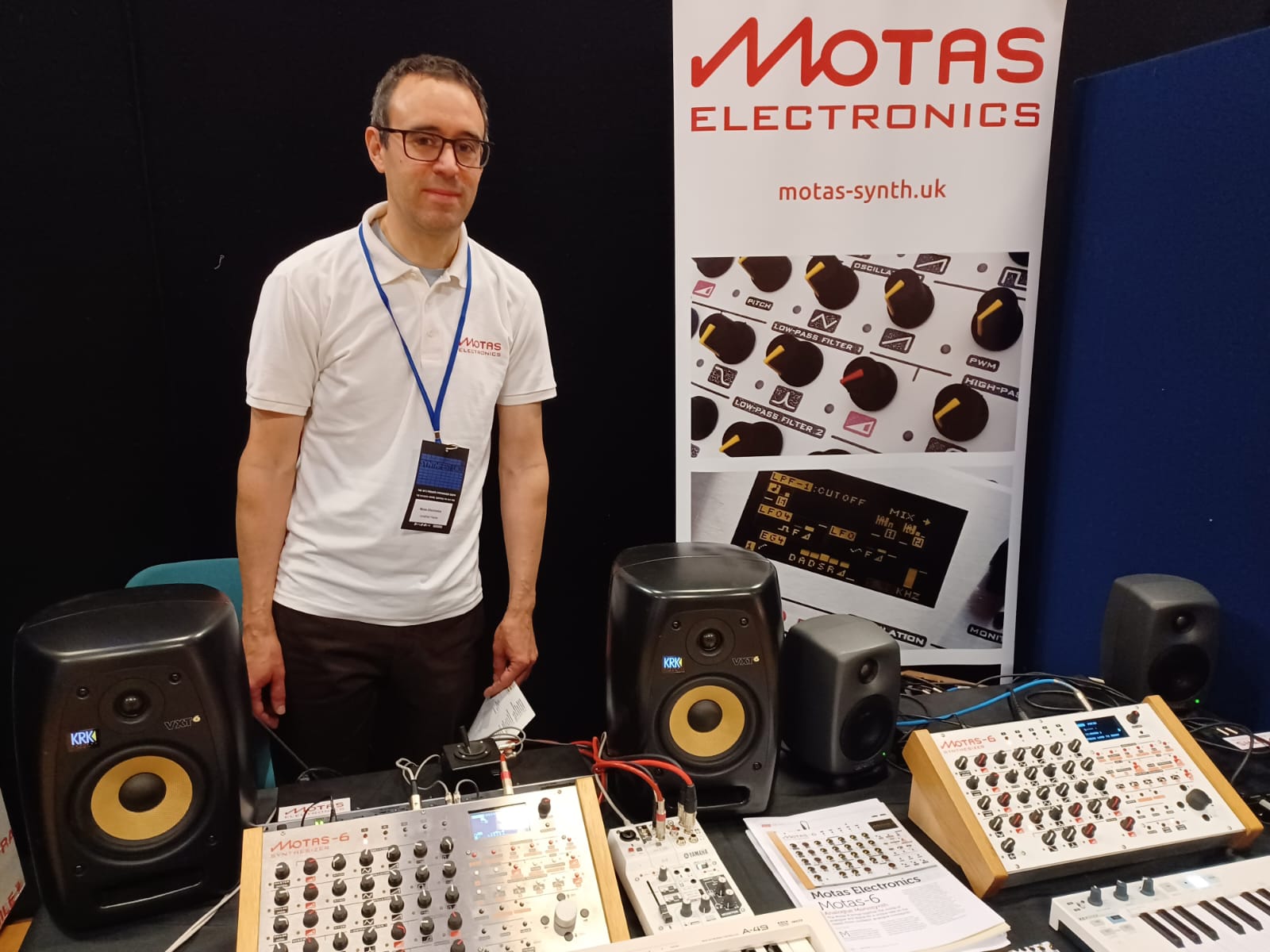Motas-6 at SynthFest 2023